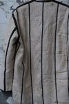 MUTEDANCE striped flower dye jacket MD22FW53 PM53